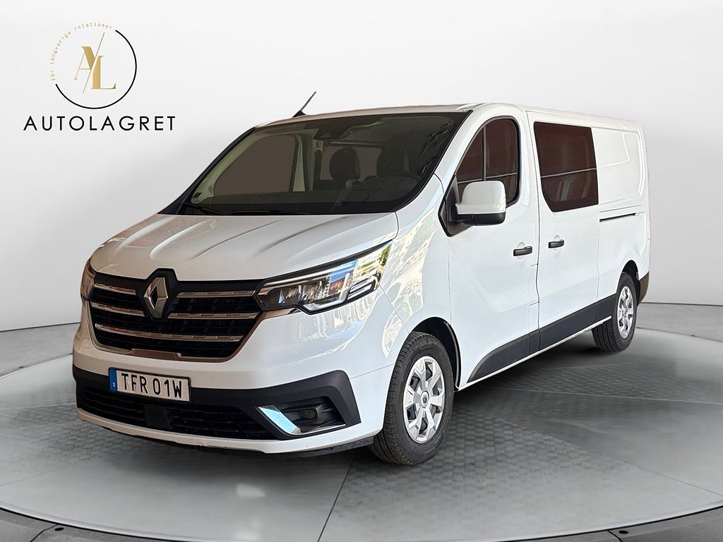 Renault trafic Dubbelhytt 2.0 Blue dCi Nordic Line 6sits Automat Euro6