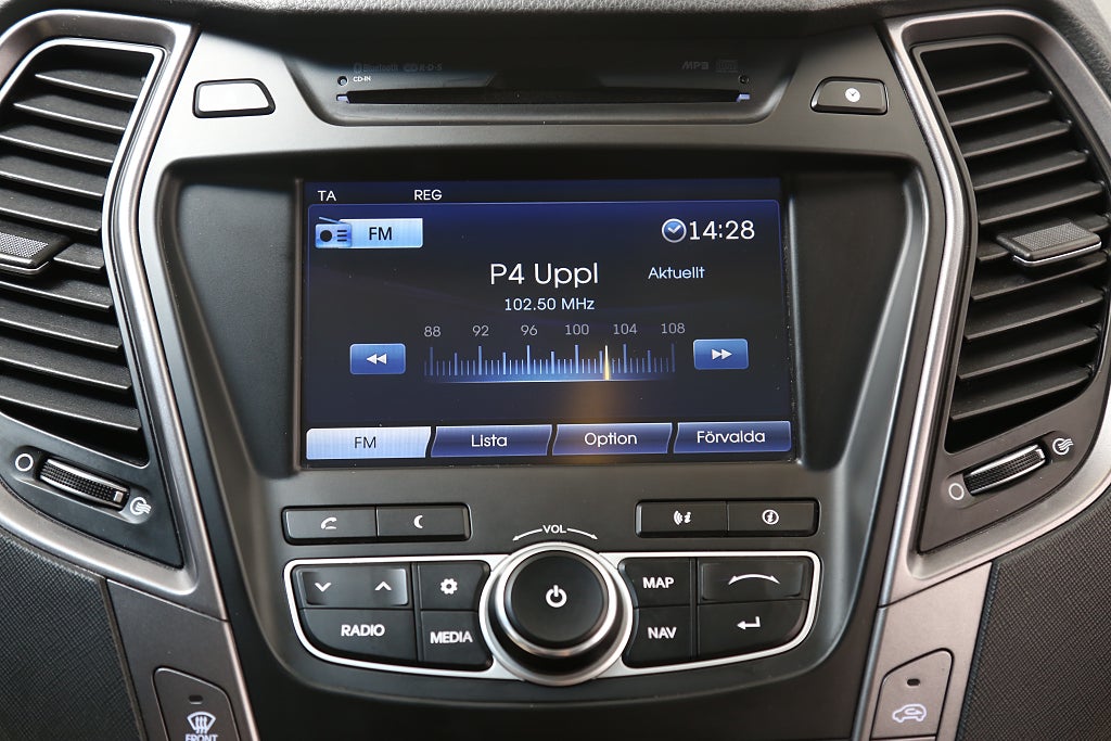 Hyundai Santa Fe 2,2 CRDi 197hk Premium 4WD Aut Pano Skinn Motorv Drag 2015