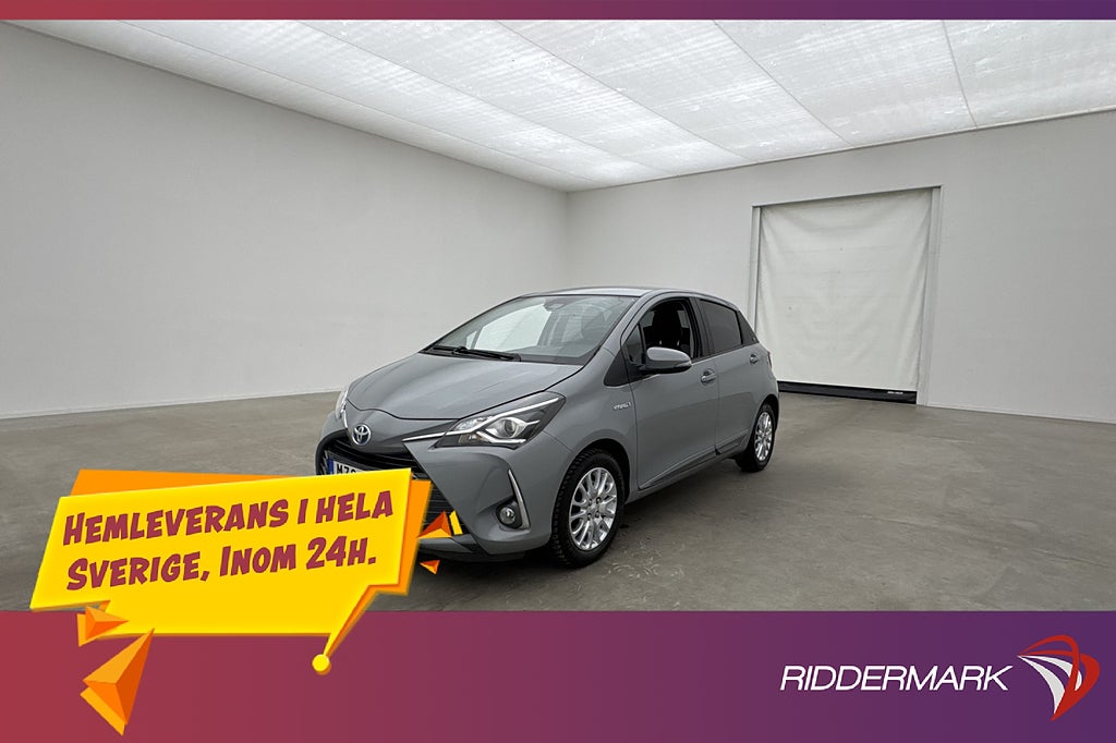 Toyota Yaris Hybrid 101hk Y20 Kamera Farthållare Bluetooth