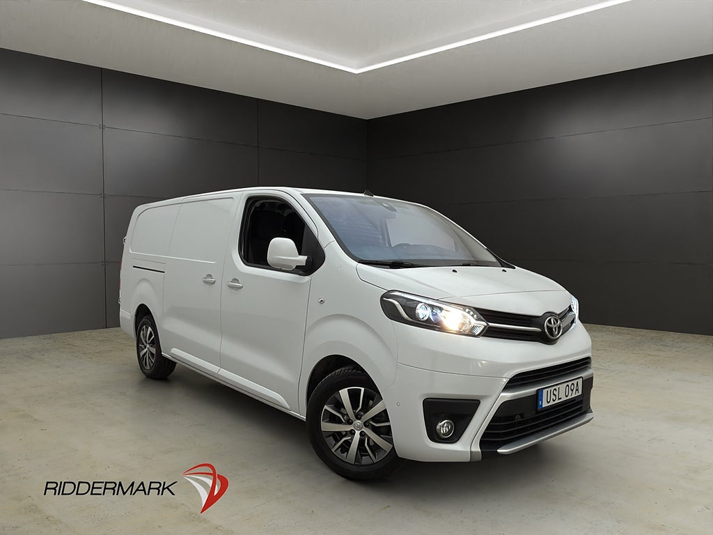 Toyota ProAce L3 Värmare Dragkrok B-Kamera CARPLAY Moms