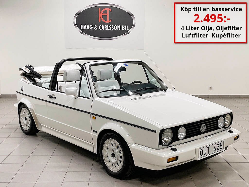 Volkswagen Golf Cabriolet 1.8 95hk i orginalskick