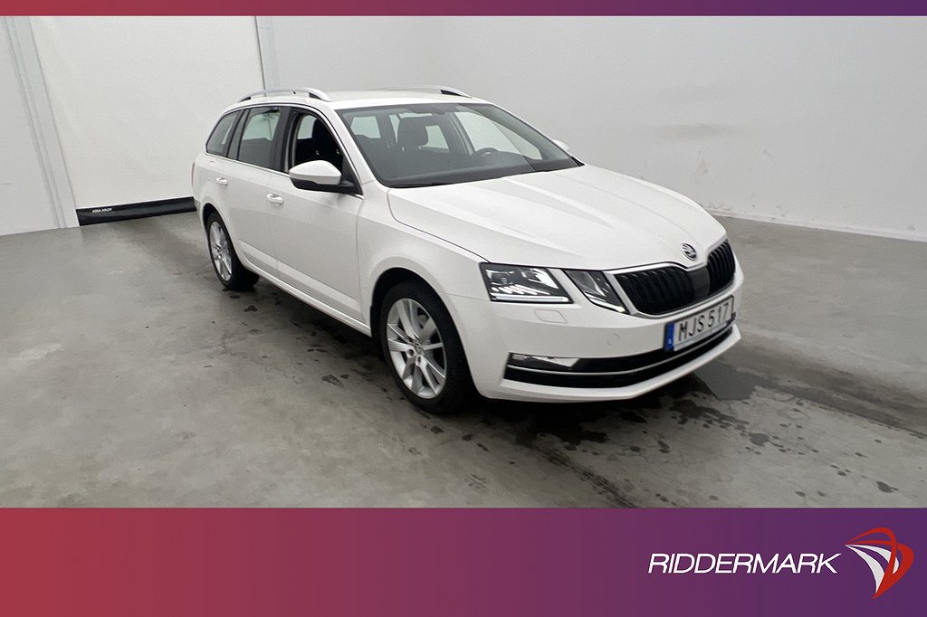 Skoda Octavia Kombi TSI 150hk Värm Sensorer CarPlay Dragkrok