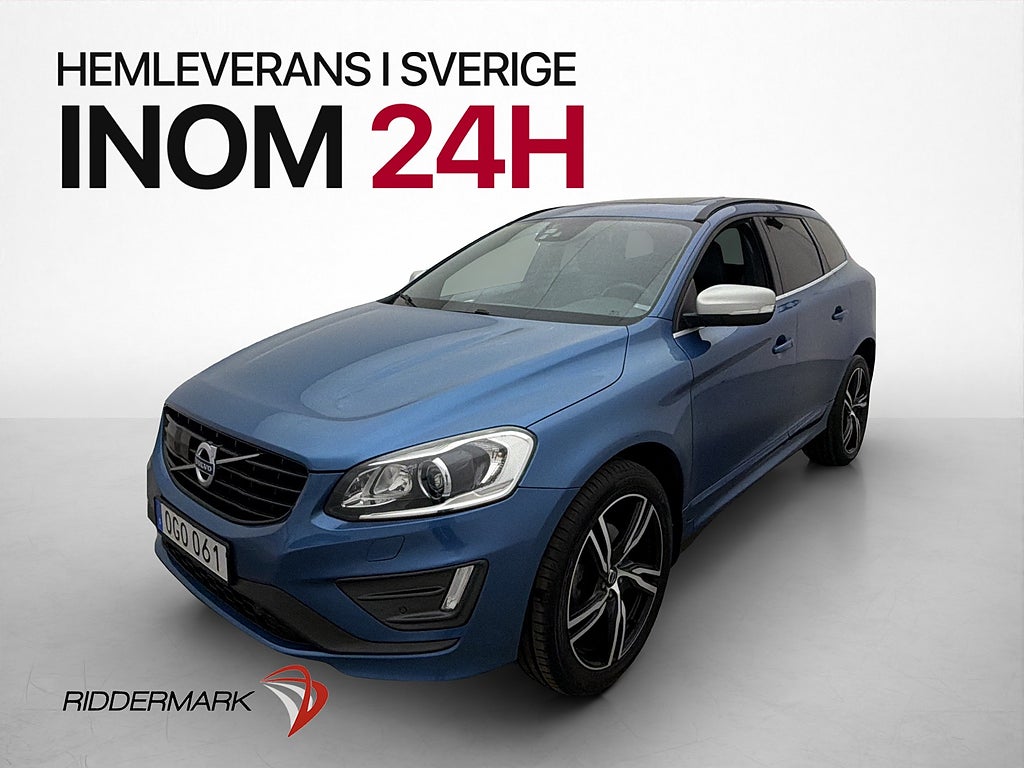 Volvo XC60 D4 AWD Classic R-Design Värmare Pano H/K Dragkrok