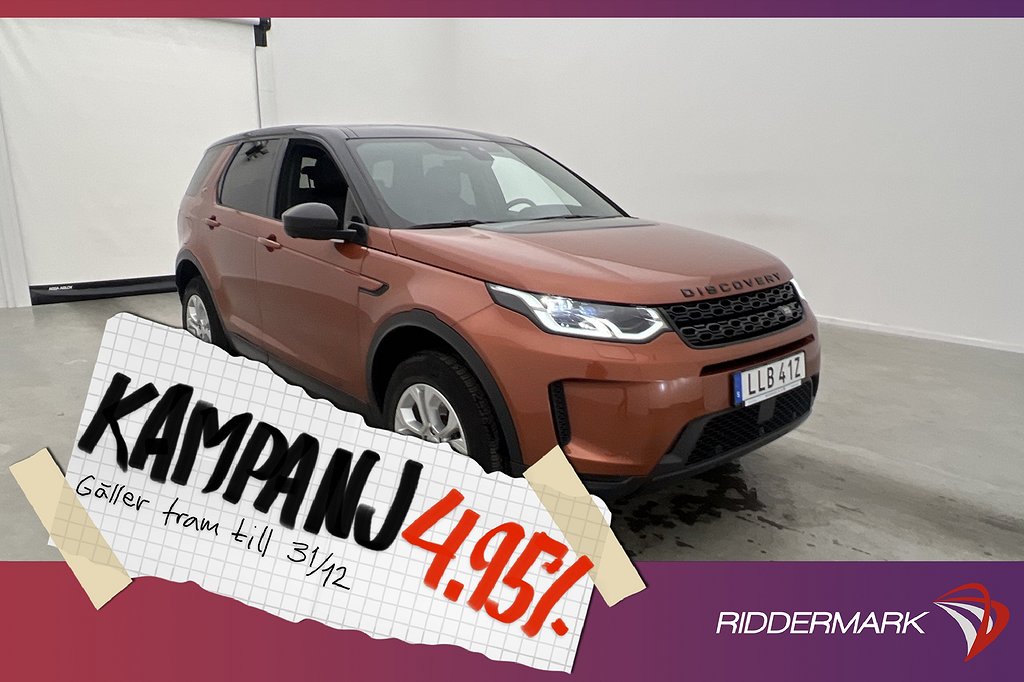 Land Rover Discovery Sport D180 AWD Pano Cock 4,95% Ränta