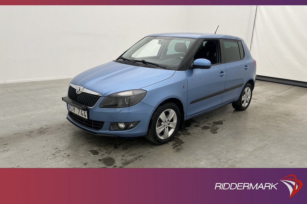 Skoda Fabia 1.2 TSI 105HK Ambiente M/K-Värm Farthållare Drag