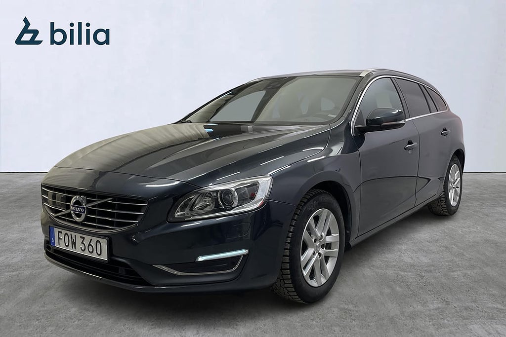 Volvo V60 D4 Summum 190hk / D-Värm / Skinn / Navi / B-Kam...