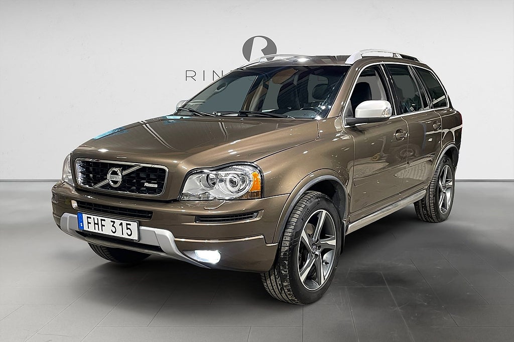 Volvo XC90 D5 200 HK AUT AWD R-DESIGN DRAG 18300MIL KAMREM BYTT