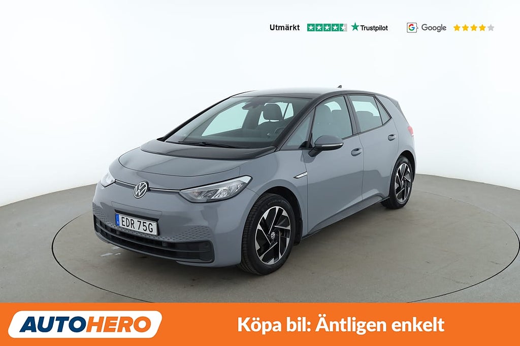 Volkswagen ID.3 Pro / Värmare, CarPlay, PDC