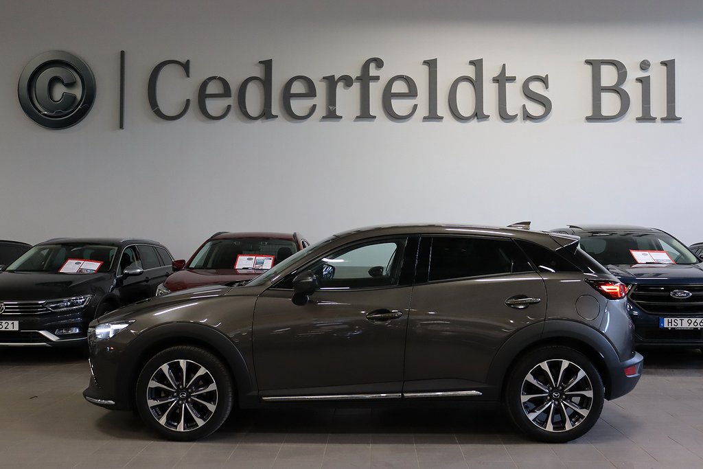 Mazda CX-3 2.0 AWD OPTIMUM BOSE 1-ÄGARE VÄRMARE 3,95% RÄNTA