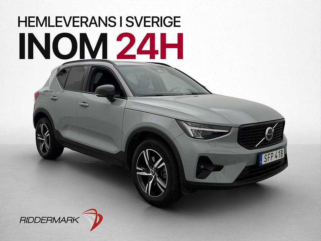 Volvo XC40 B4 197hk Plus Dark Värmare Kamera Elstolar Drag