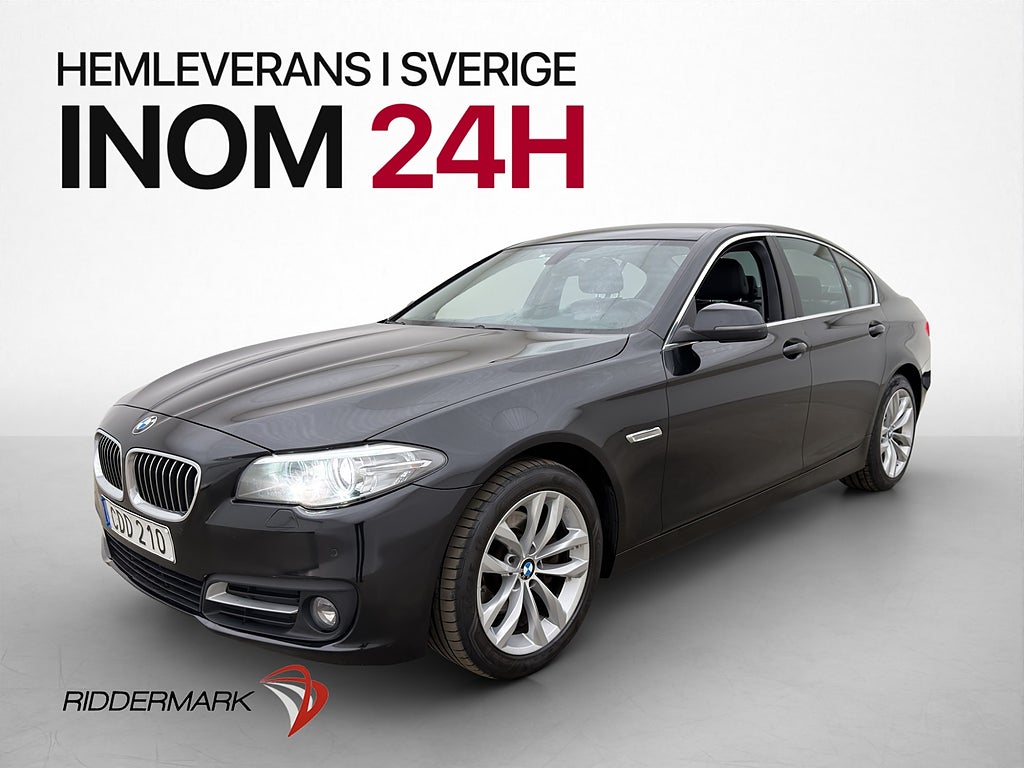 BMW 520 d xDrive 190hk B-Kamera Skinn Drag Navi