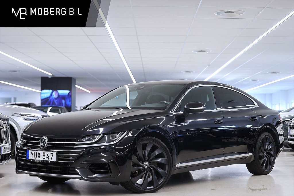 Volkswagen Arteon 2.0 TSI 4M GTR 280hk R-Line Cockpit Värmare Drag