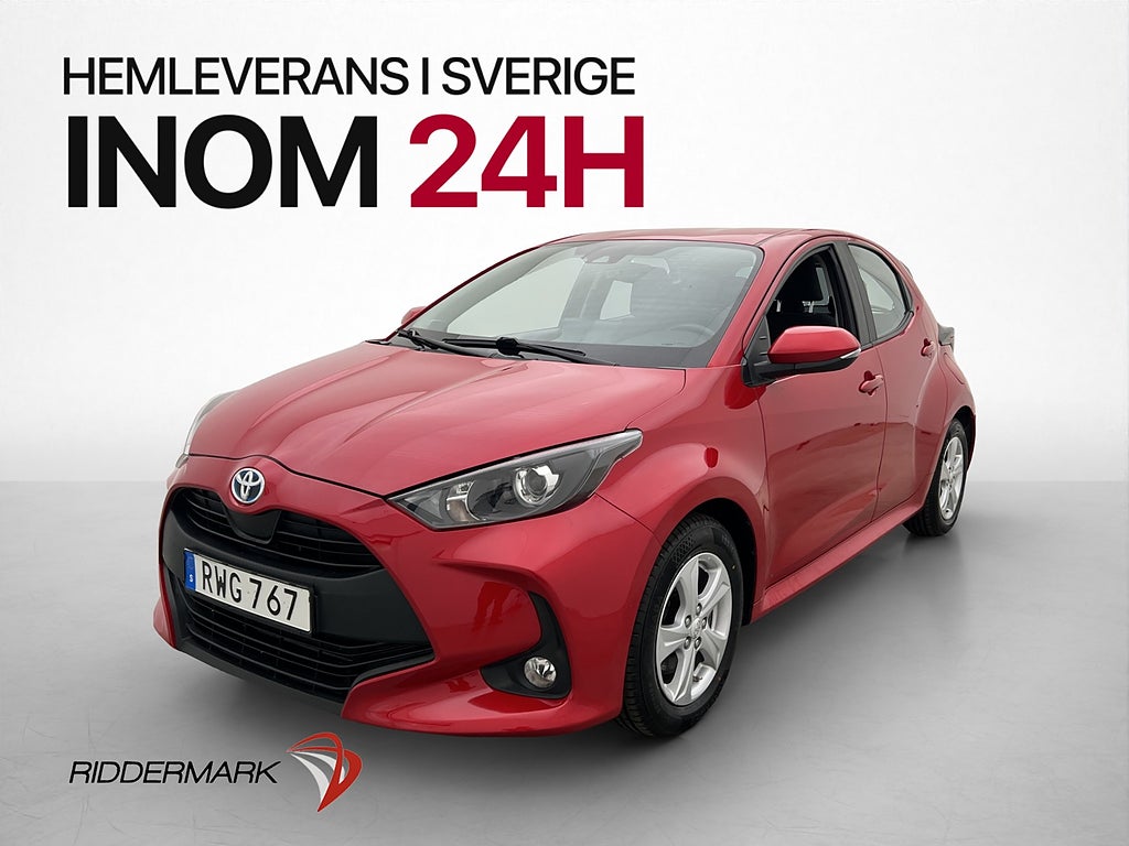 Toyota Yaris Hybrid Active Kamera Adapt-fart 1 brukare MOMS