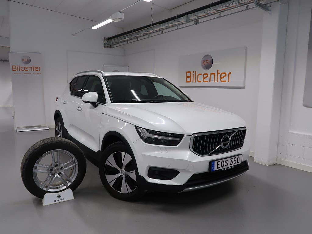 Volvo XC40 Recharge T4 V-Däck ingår Drag-Kamera-Navi-BLIS-Värmare-