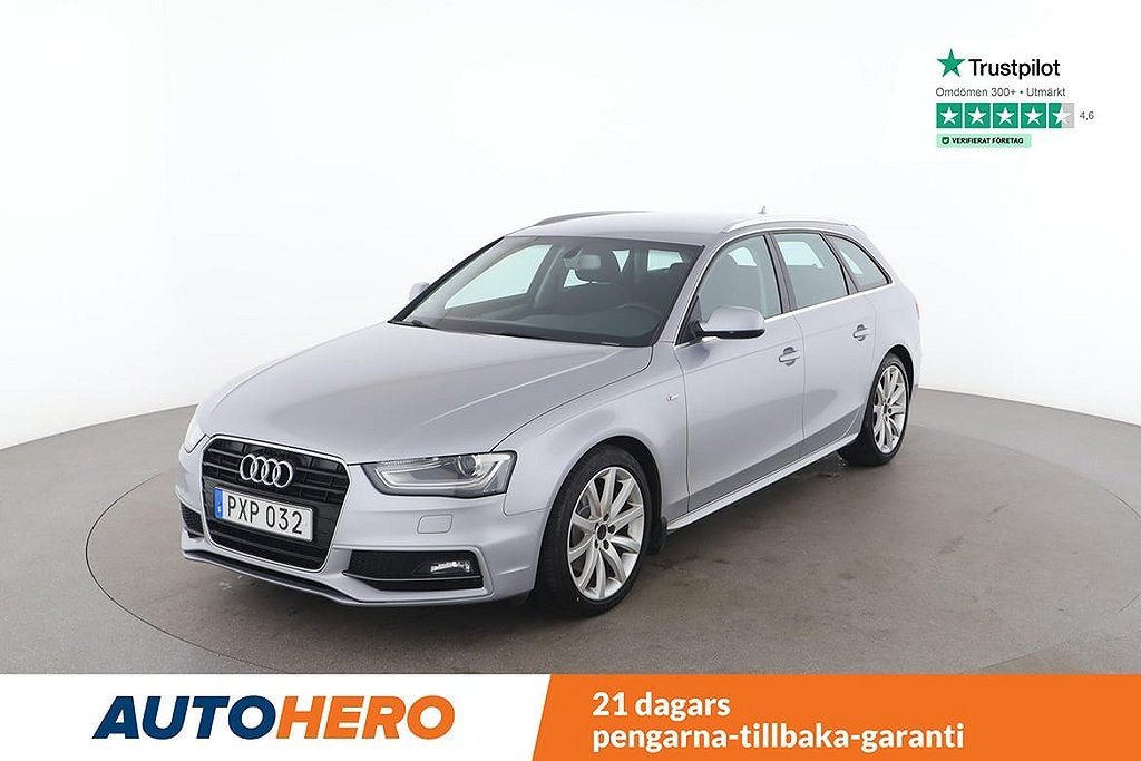 Audi A4 Avant 2.0 TDI DPF S-Line / Dragkrok, GPS, PDC-Bak