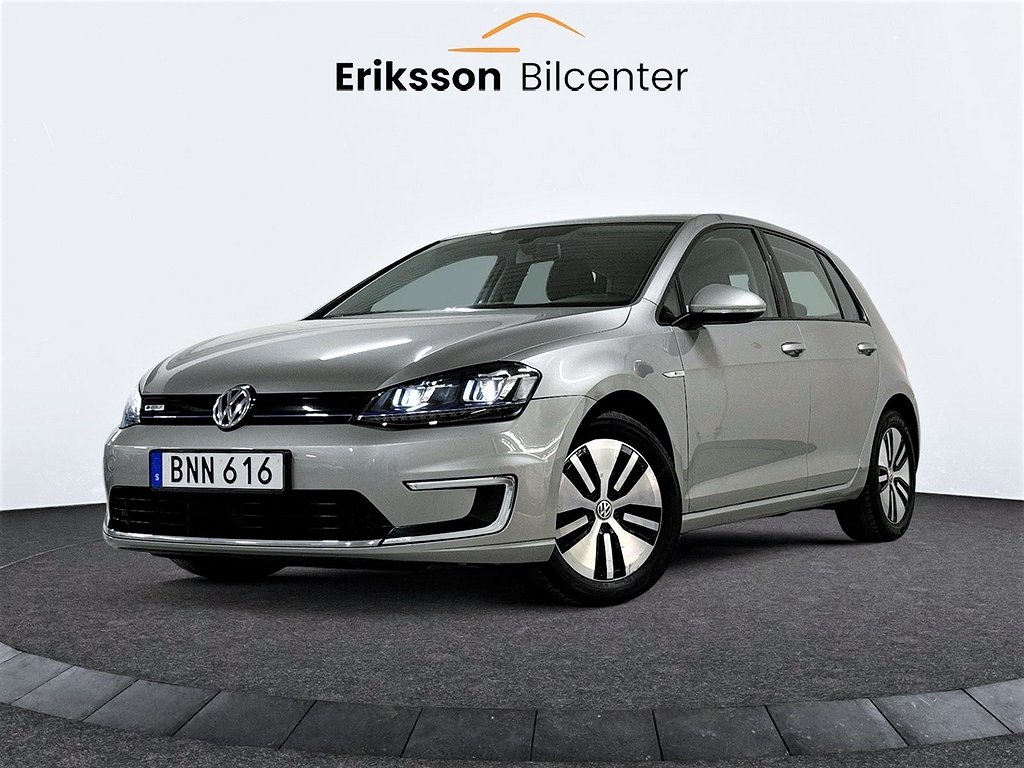 Volkswagen E-Golf 24.2 kWh GPS CarPlay 116 hk 