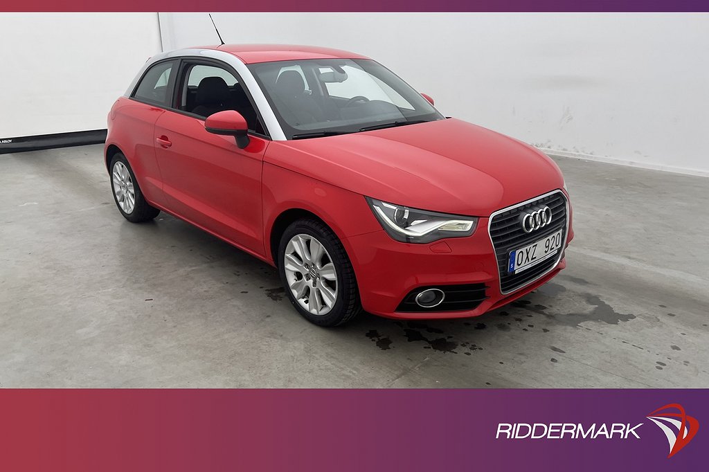 Audi A1 Sportback 1.6 TDI 105hk Proline Sensorer Halvskinn