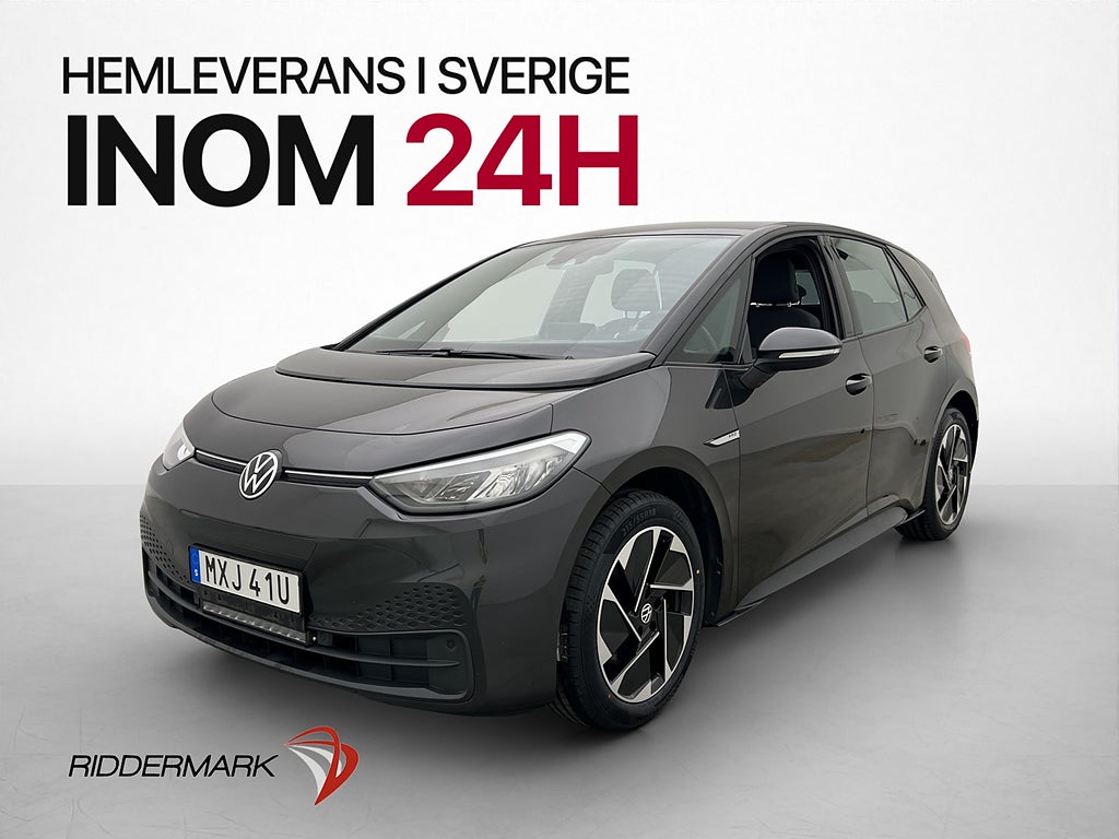Volkswagen ID.3 Pro Performance Värmare Navi CarPlay
