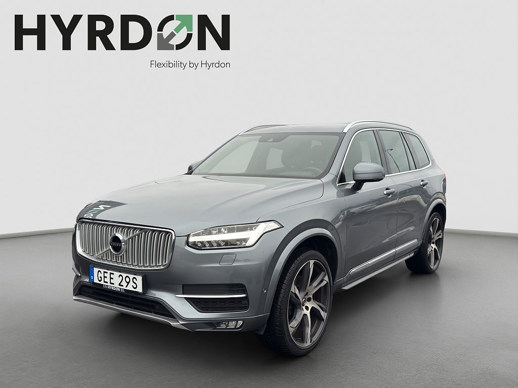 Volvo XC90 D5 AWD Inspription Dragkrok-Panoramatak-Skinn