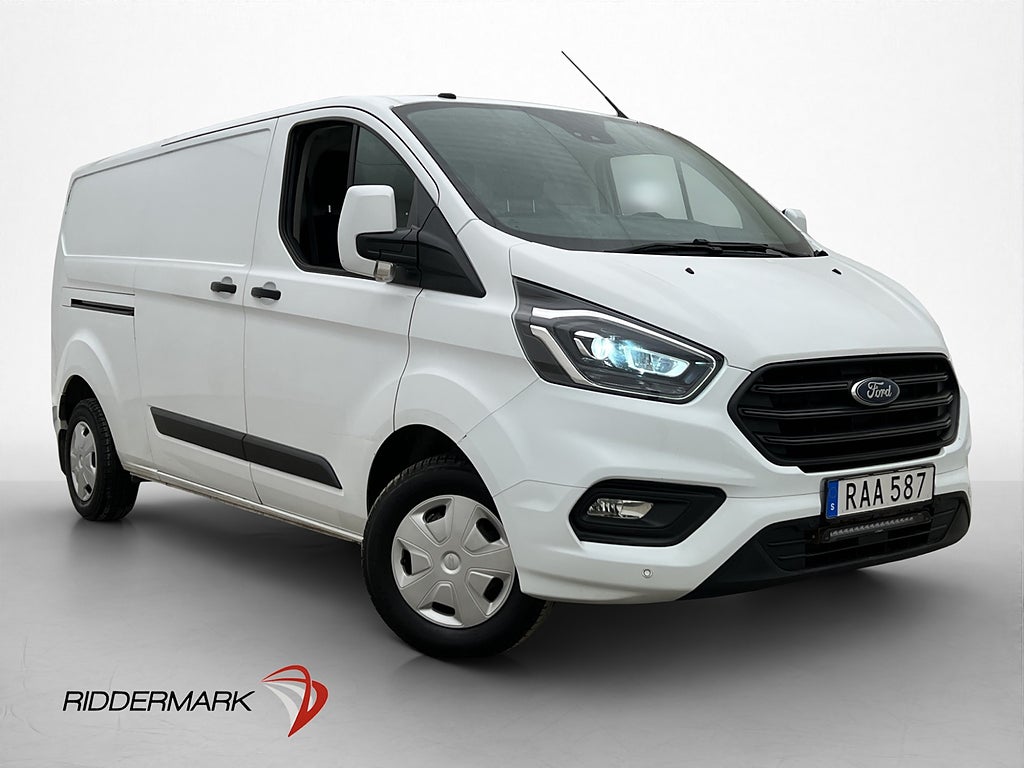 Ford transit-custom L2 Värmare Dragkrok Kamera CARPLAY Moms
