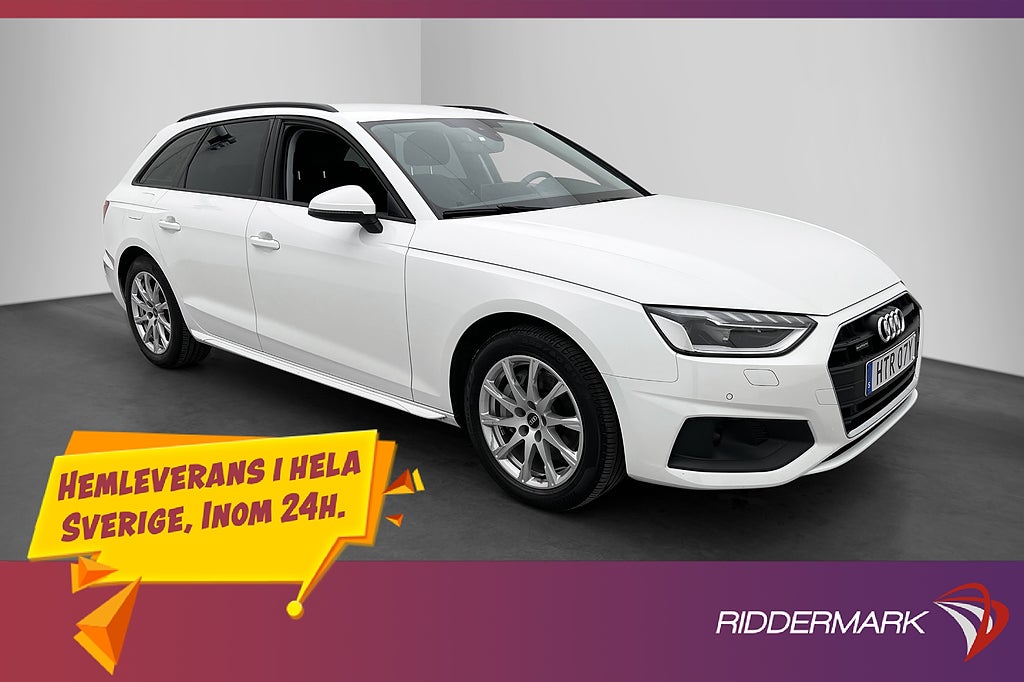 Audi A4 40 TFSI Q Proline Värmare Ambient Dragkrok MOMS