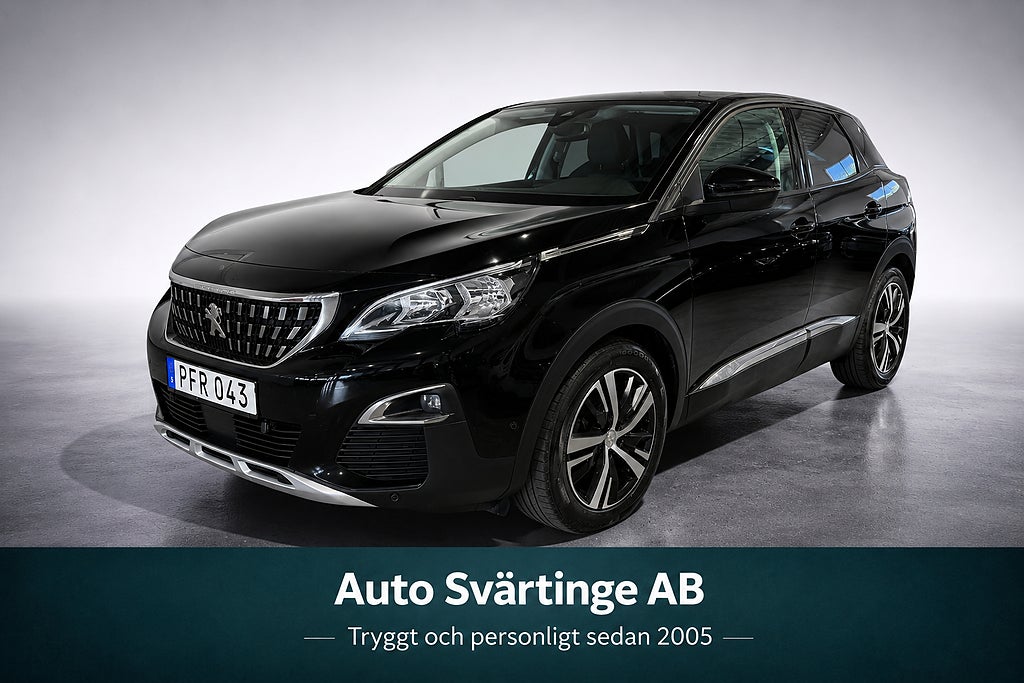 Peugeot 3008 1.2 PureTech 130 Allure Euro 6 (S&V-däck, Fullservad)