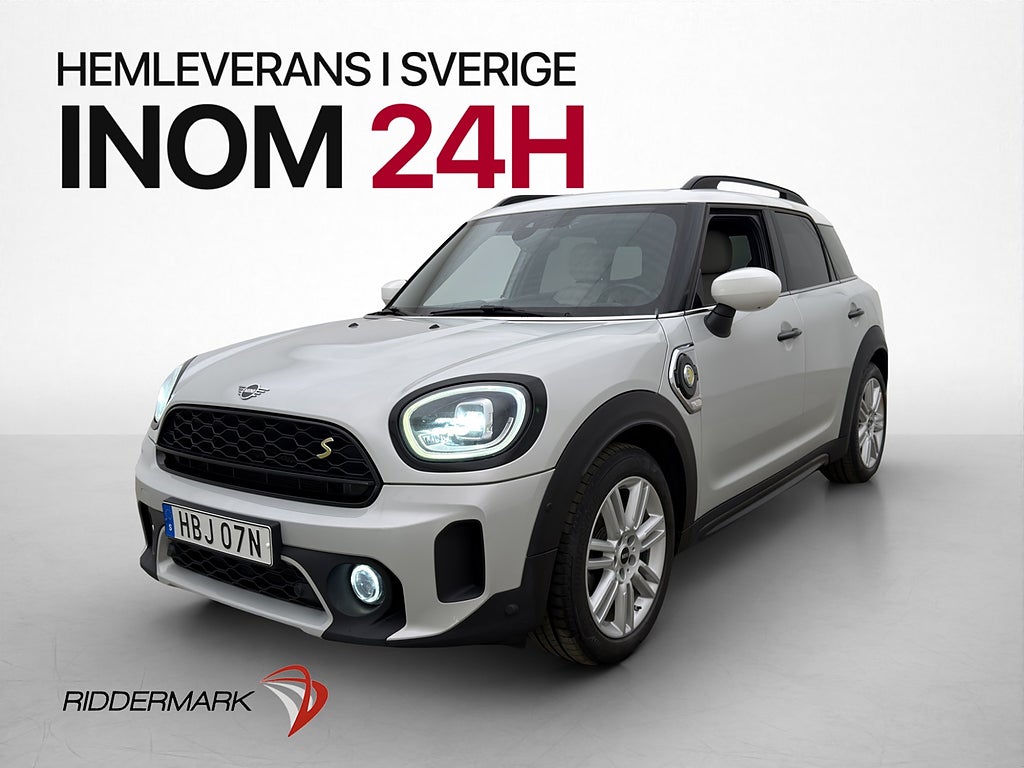 MINI Countryman Cooper SE ALL4 Salt Skinn Navi Sensorer
