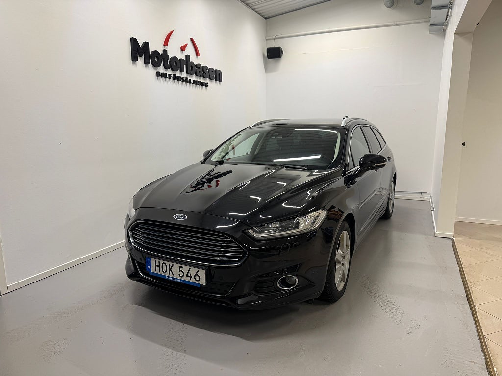 Ford Mondeo Kombi 2.0 TDCi Powershift Titanium | Ny ser| Ny bess