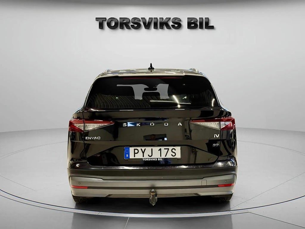 Skoda Enyaq iV iV80, Plus 204HK S&V hjul, Nybytt framruta, 3,95% Ränta - miniatyr 5