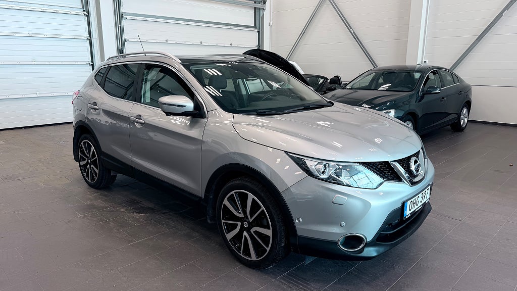 Nissan Qashqai 1.2 DIG-T PANORAMA VÄRMARE DRAG GPS KAMERA
