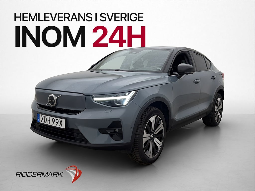 Volvo C40 Recharge Twin Ultimate Pano H/K Drag 360° Värmare