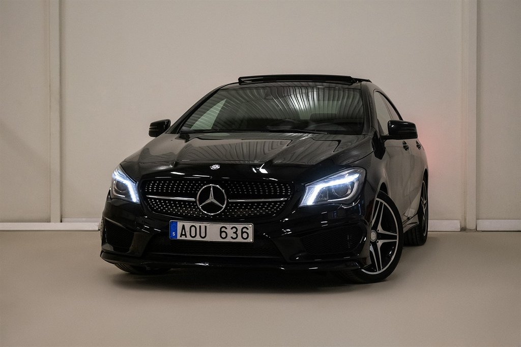 Mercedes-Benz CLA 250 7G AMG  Exclusive Pano B-kamera 211hk