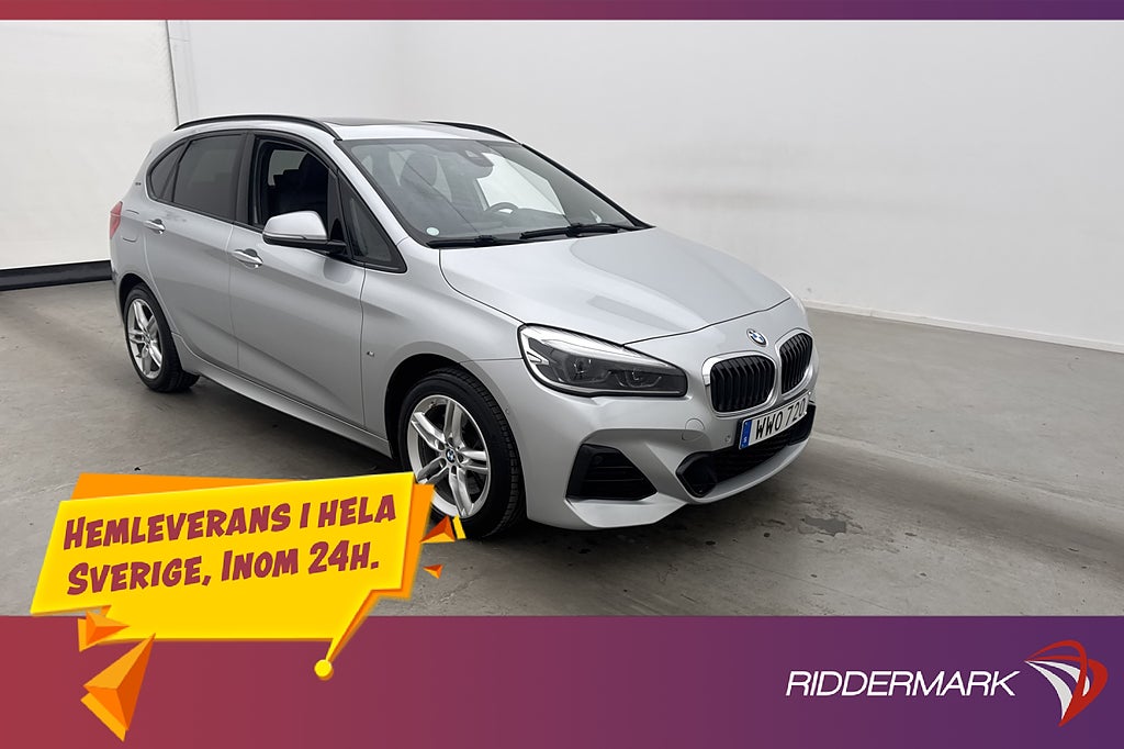 BMW 225xe Active Tourer M Sport Pano HUD Skinn Navi B-kamera
