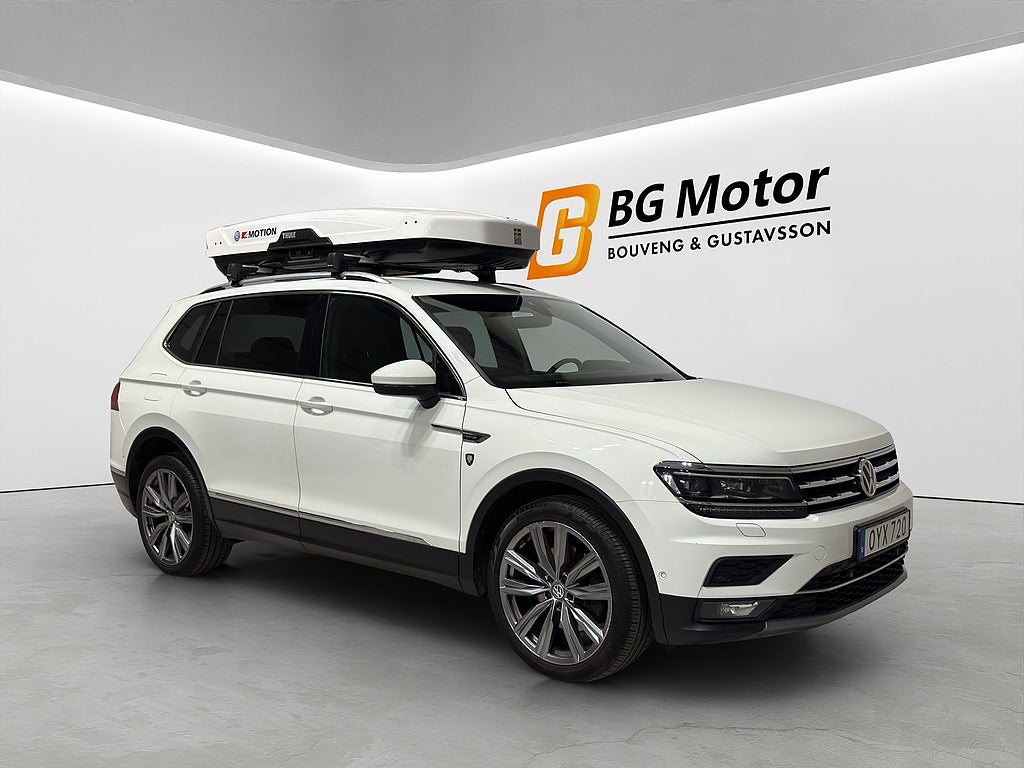 Volkswagen Tiguan Allspace 7-sits 2.0 TDI 190HK Aut 4Motion GT Drag/Värmare/Elstol