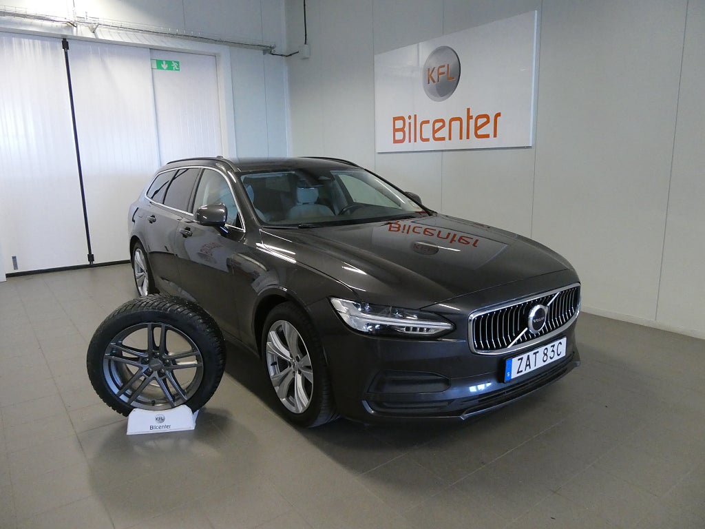 Volvo V90 B4 *RÄNTA3,99%* Aut-Kamera-VOC-Navi-Värm-BLIS-Skinn-SoV