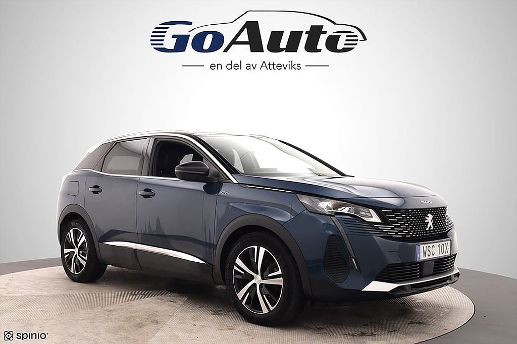 Peugeot 3008 1.2 PureTech 130 EAT 131hk GT Backkamera