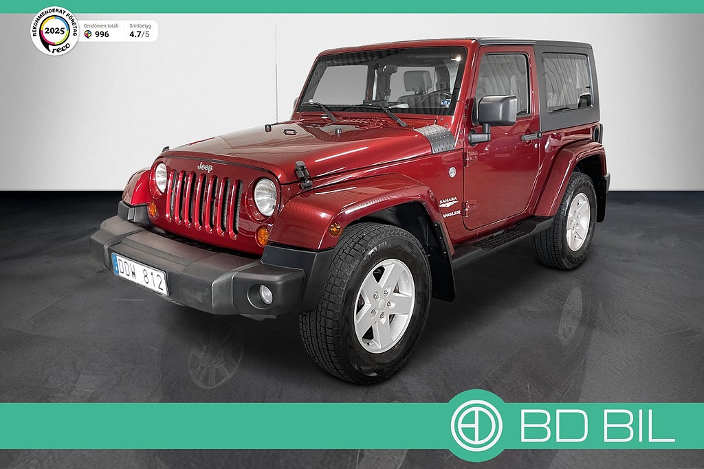 Jeep Wrangler 3.8 V6 4WD SAHARA EDITION SE SKICK FÅ BRUKARE SV-SÅLD