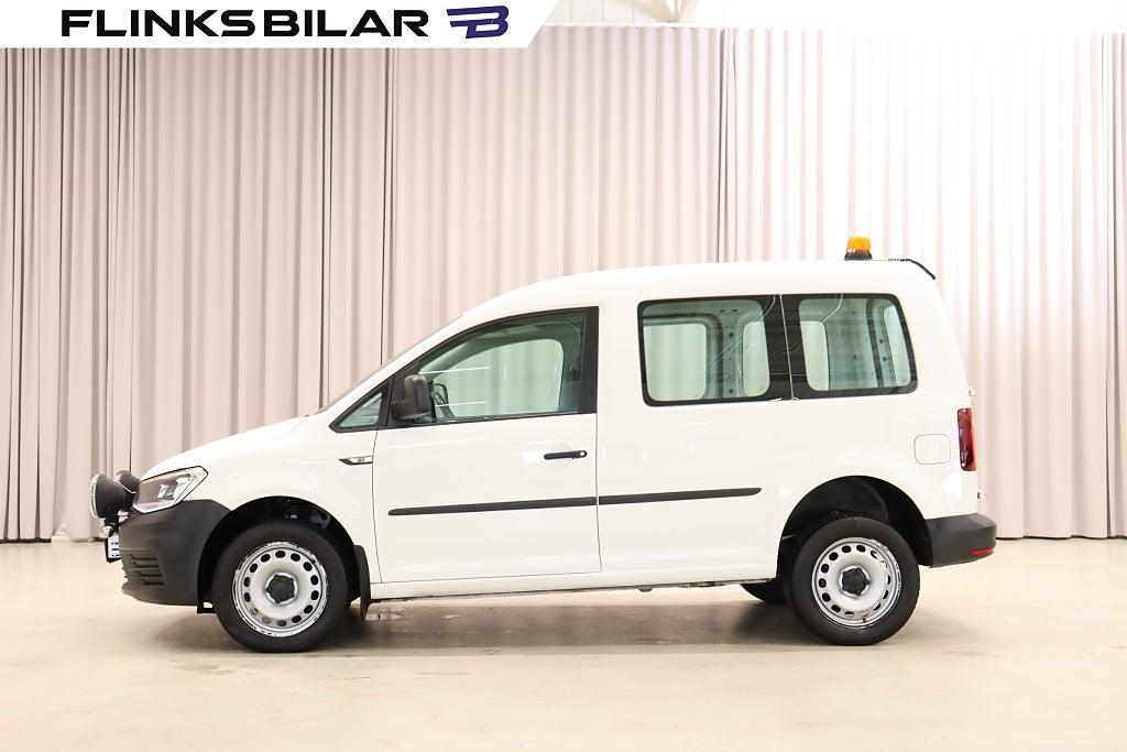 Volkswagen Caddy 4M 122HK Drag Värmare EnÄgare 5155Mil Moms