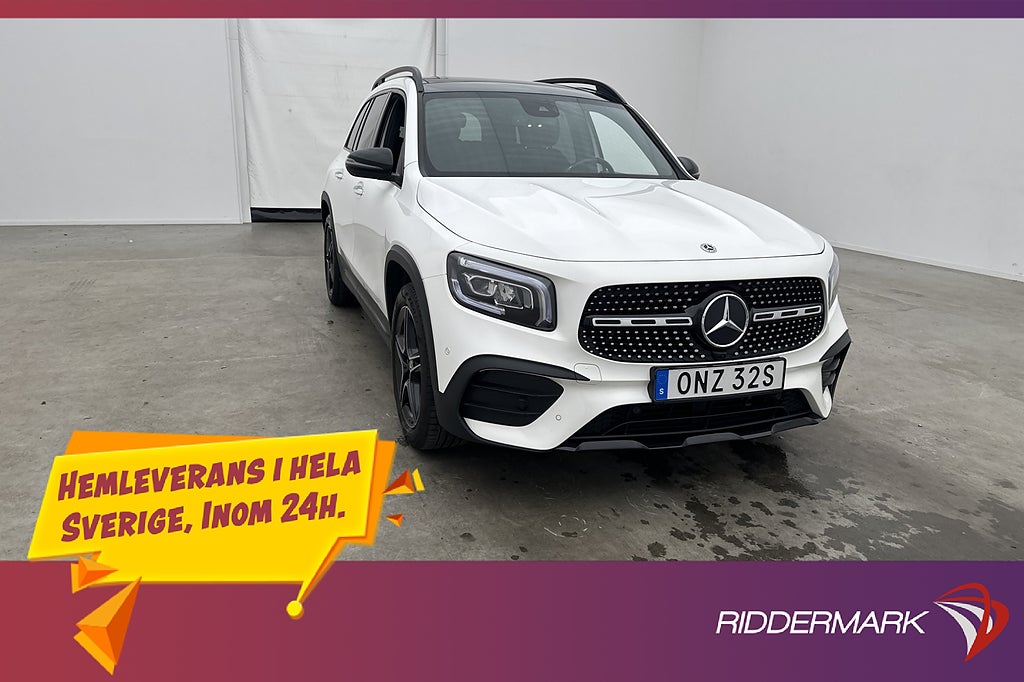 Mercedes-Benz GLB 200 d 4M 7 Sits AMG Pano Kamera Navi Drag