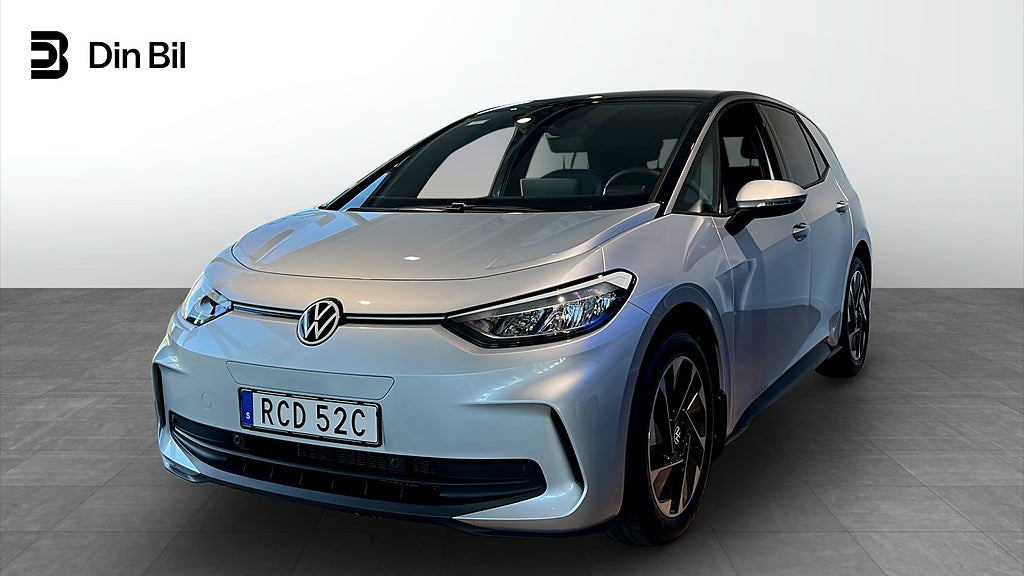 Volkswagen ID.3 PURE 125 KW/170 HK 52 KWH BATTERI, 1 VXL