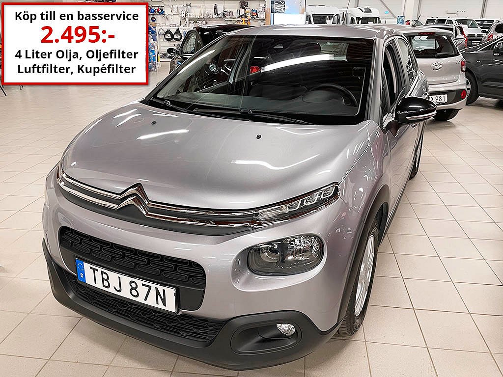 Citroën C3 1,2 VTi 83 Hk