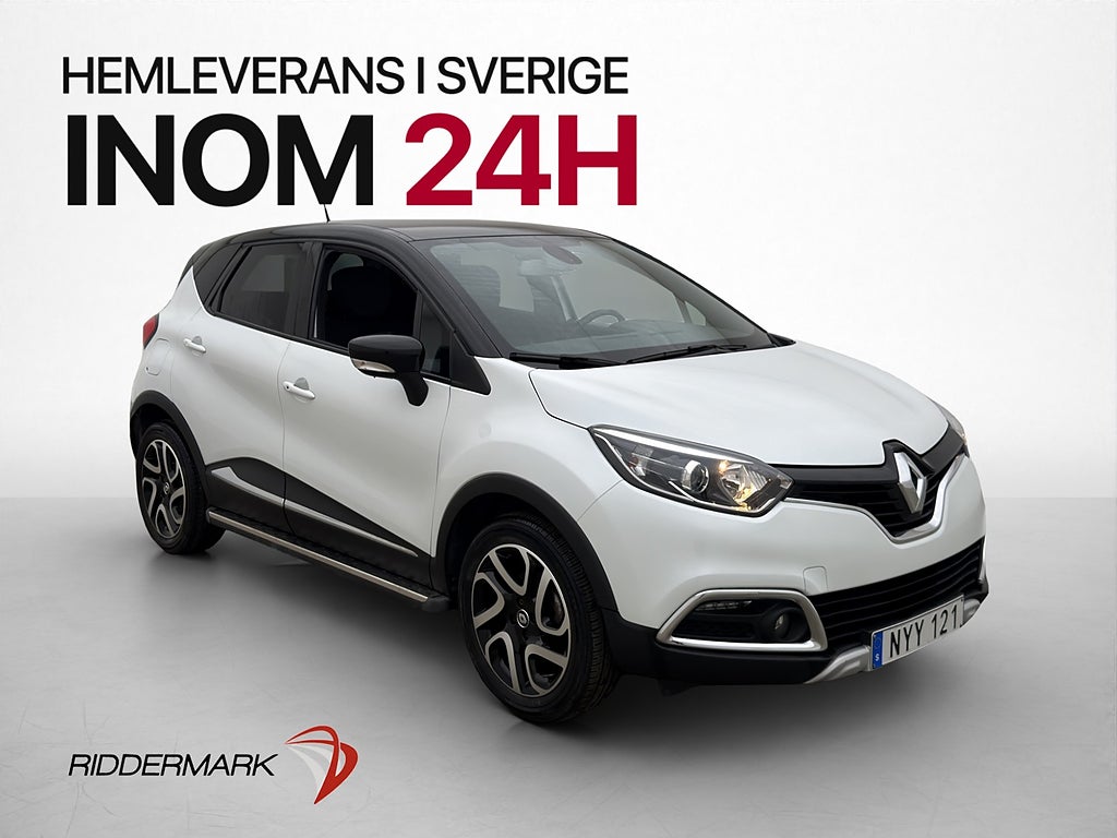 Renault Captur 1.2 118hk Navi Kamera M/K-Värmare