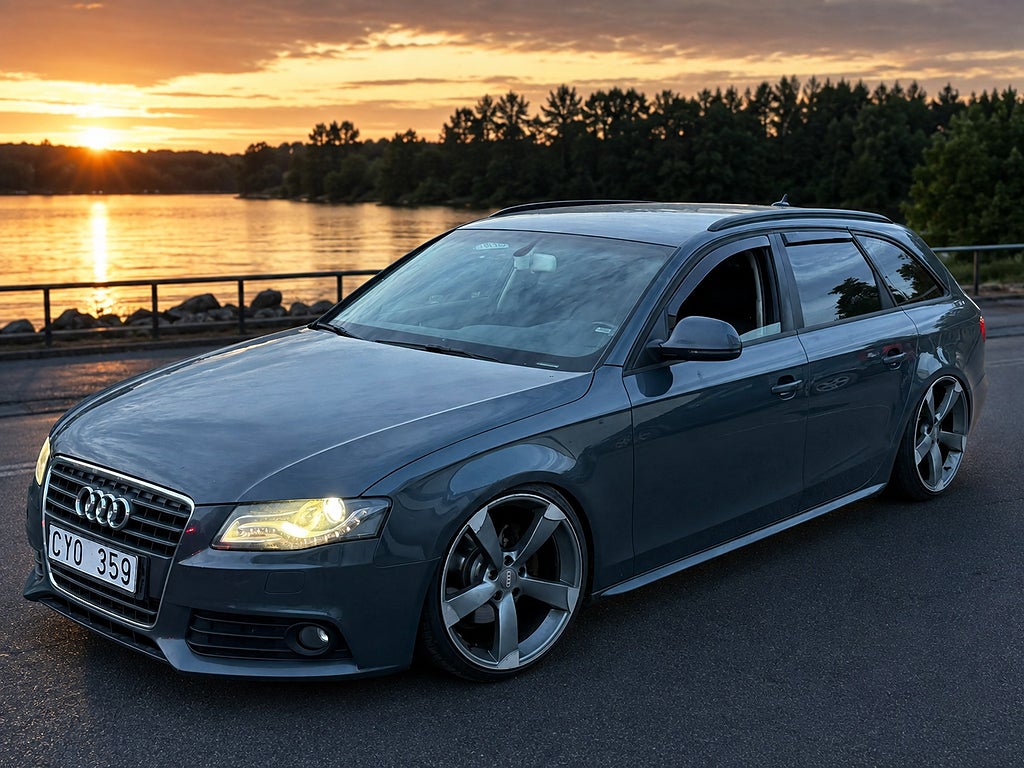 Audi A4 Avant 2.0 TDI 8steg Automat RS 19" Rotor Fälgar Coils