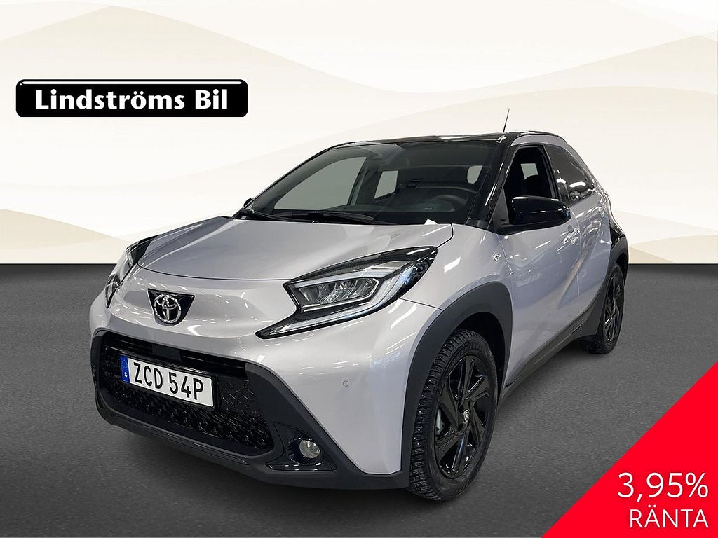 Toyota Aygo X JBL Limited Edition 1.0 72hk V-Hjul Moms