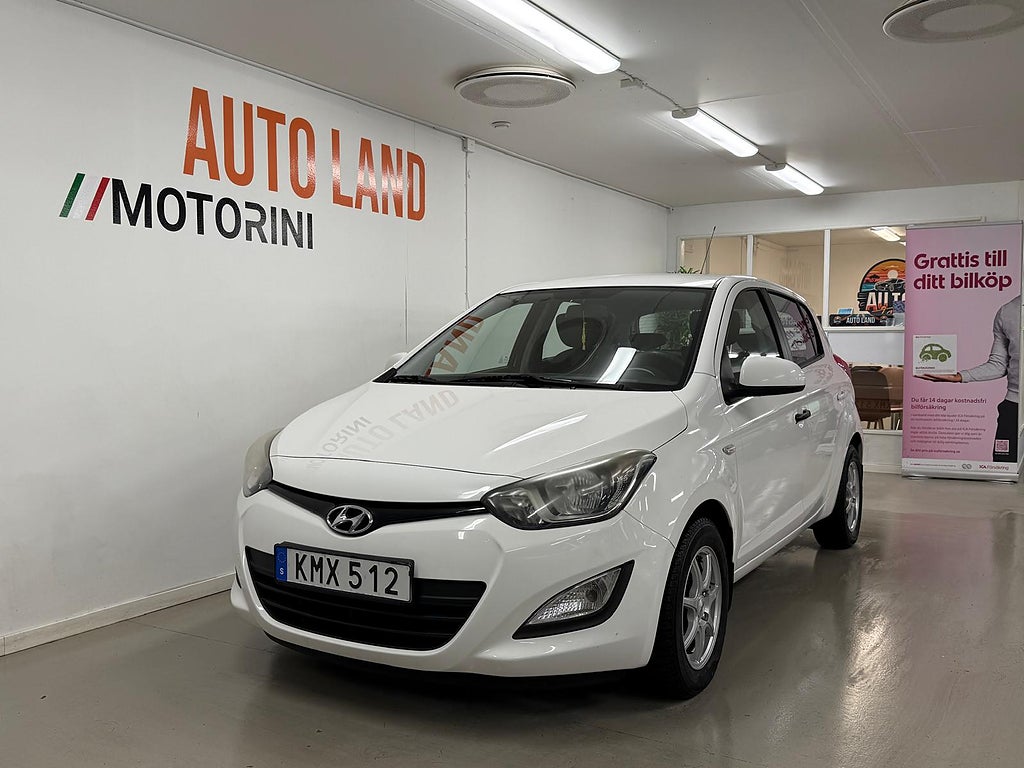 Hyundai i20 5-dörrar 1.2 Select Nybesiktigad&Nyservad, Ny Kamkedja!