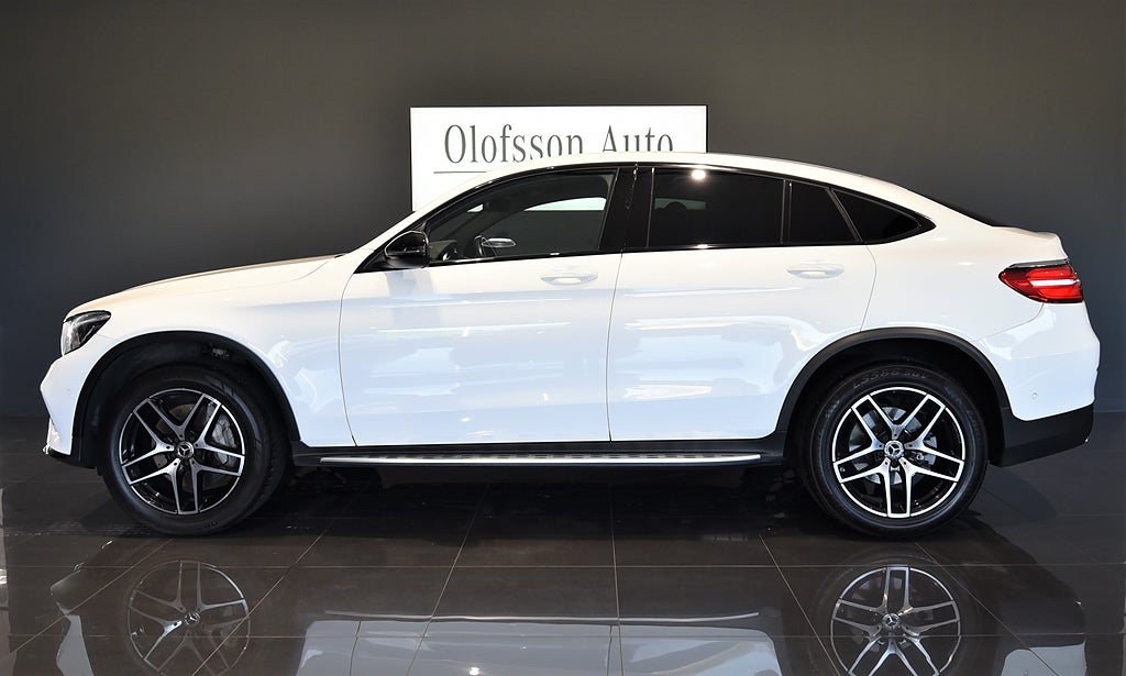 Mercedes-Benz GLC 350 d Coupé 4MATIC AMG Nightpackage 258hk - bild 2