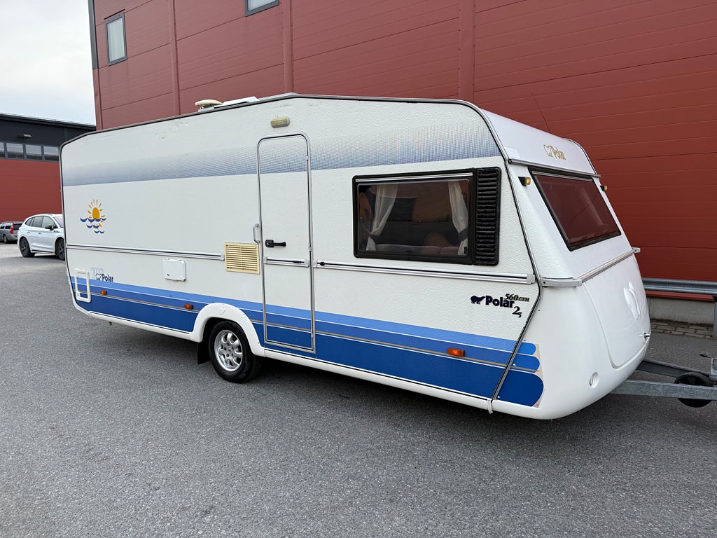 Polar 560 CTH 2.5 dubbelbädd ALDE Solcell cykelställ totalvikt 1390kg 