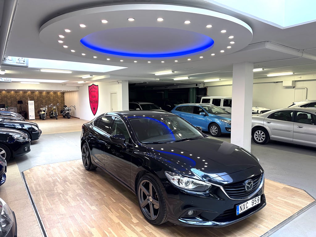 Mazda 6 2.5 SKYACTIV-G 7400 mil nyservad, nybesiktigad