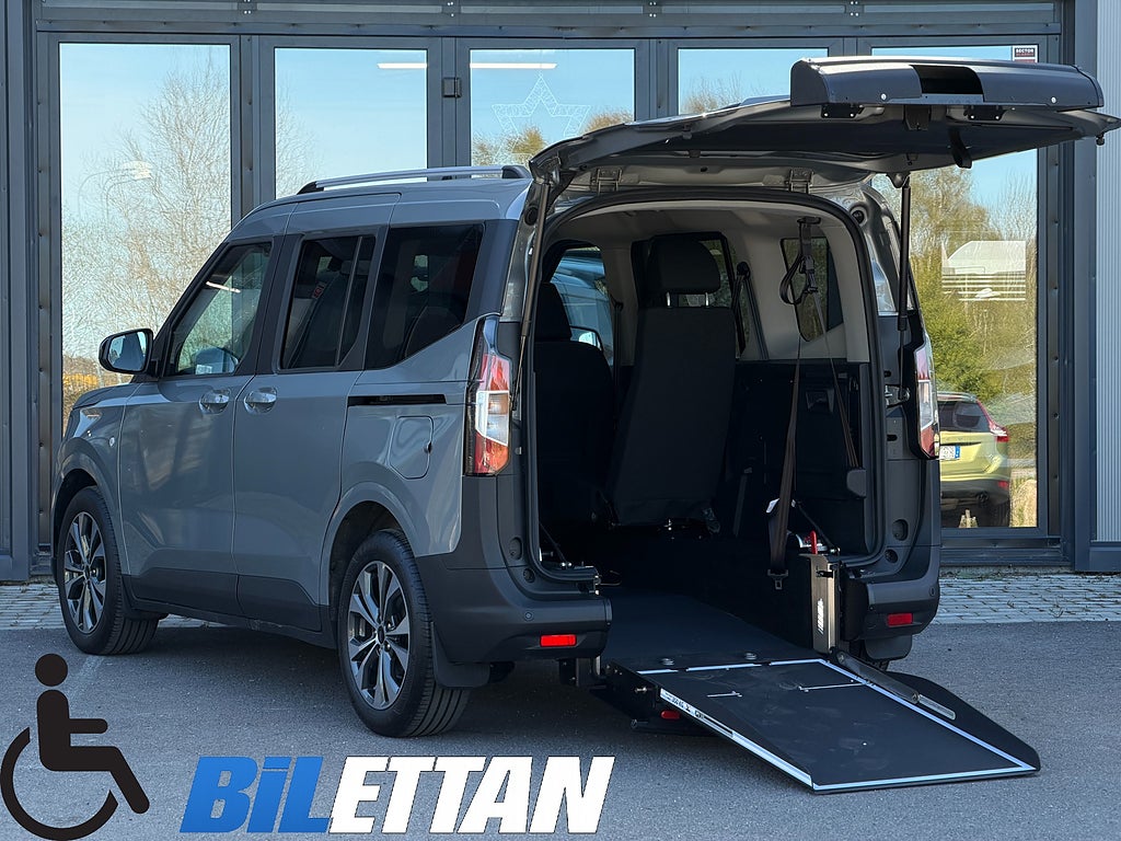 Ford Tourneo Courier Courier 1.0 EcoBoost|Handikappanpassad|Golvsänkt|Ramp