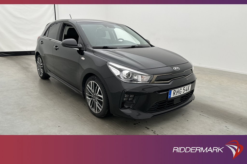 Kia Rio T-GDI 120hk GT-Line En-Bruk Kamera Halvskinn CarPlay